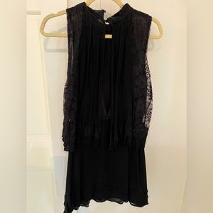 Mustard Seed black mini dress